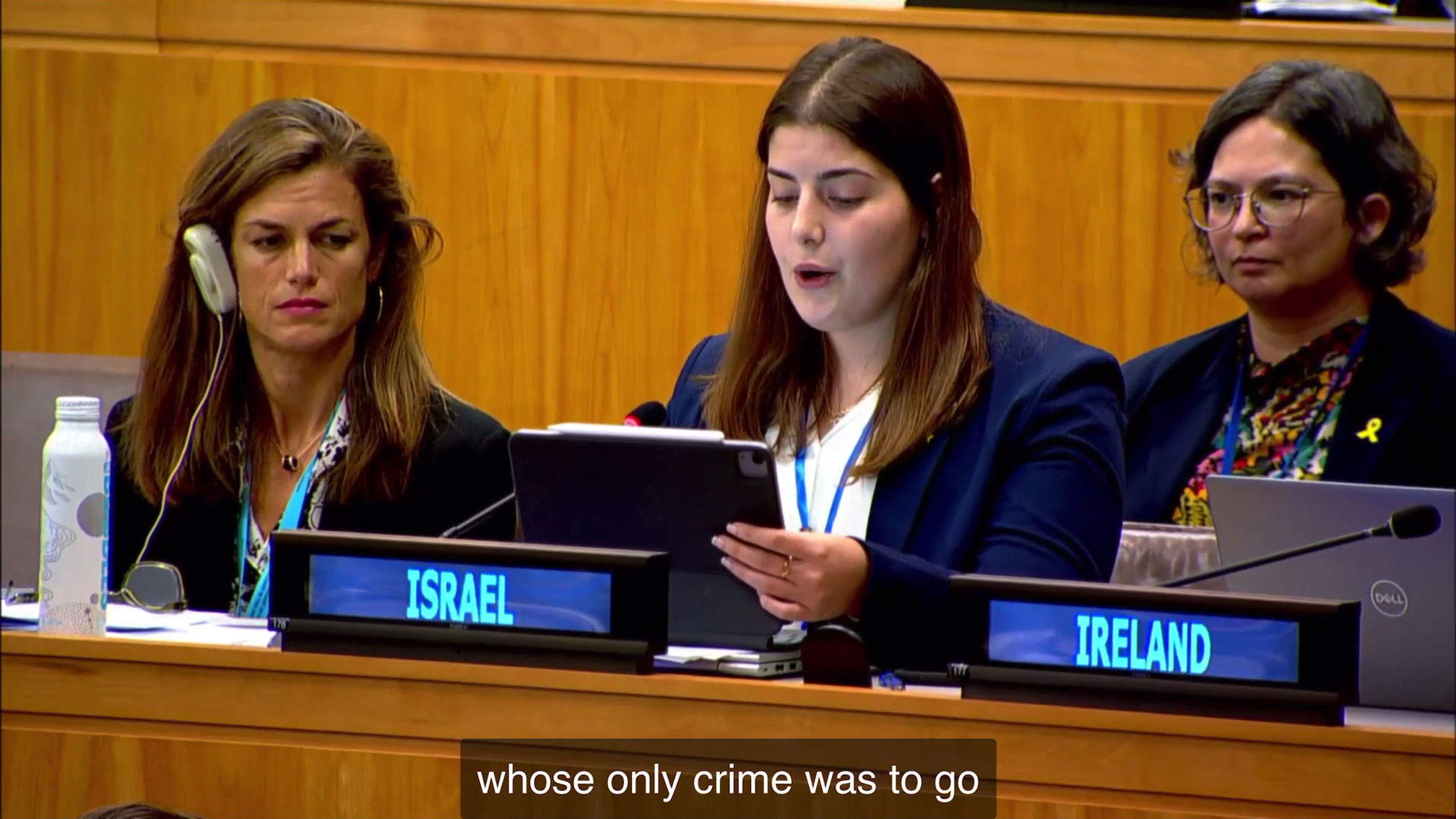 Israeli Youth Delegate Maya Shany (UNGA 2025)